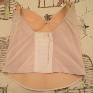 Davids Bridal Corset & Slip skirt.